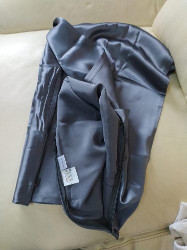 Taie d'oreiller en soie homme (6A/22 mommes) TELOS photo review