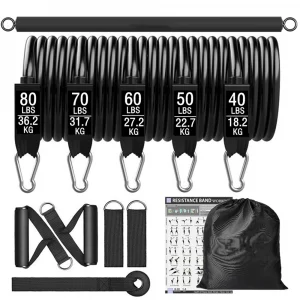 Elastiques de musculation TELOS + sac offert