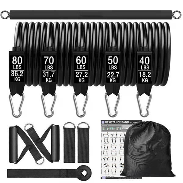 Elastiques de musculation TELOS + sac offert