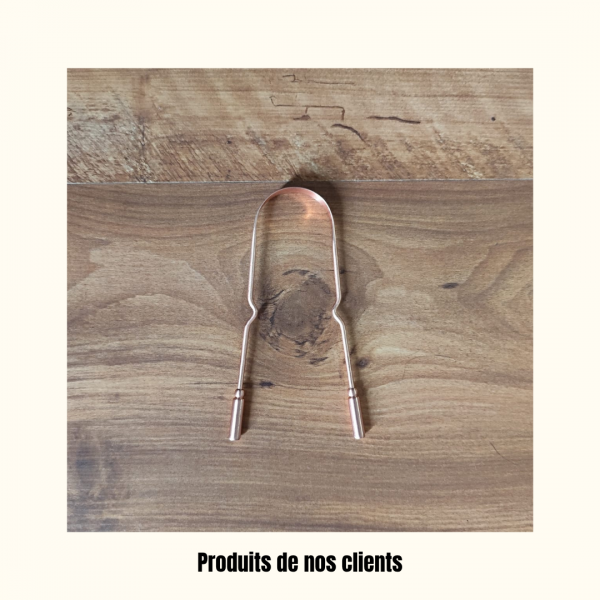 Gratte langue en cuivre TELOS – Image 8